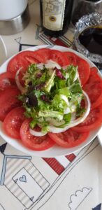 A Chef On Tour - Tomato Salad Tapas during our holiday in Spain in September 2019