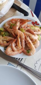 A Chef On Tour - Prawn Tapas during our holiday in Spain in September 2019