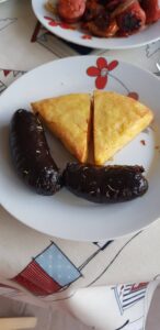 A Chef On Tour - Blood Sausages and Tortilla Tapas during our holiday in Spain in September 2019
