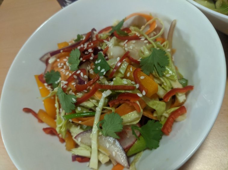 Thai Style Asian Vegetable Salad