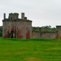 On Route to the NC500: Caerlaverock Castle First night in McScotland