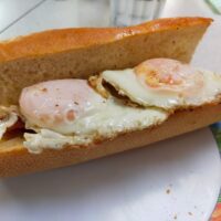 Bacon and Egg Buttie