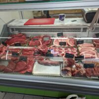 Aune Valley Meat Butchers Display