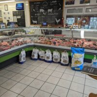 Aune Valley Meat Butchers Display