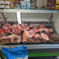 Aune Valley Meat Butchers Display