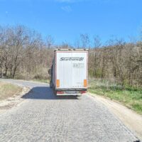 Driving through North West Bulgaria