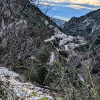 Langada-Taygetos Pass, On the way to Mystras, Greece