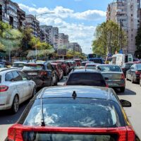 Traffic in Bucharest