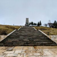 Big Bulgarian monument on Shipka peak